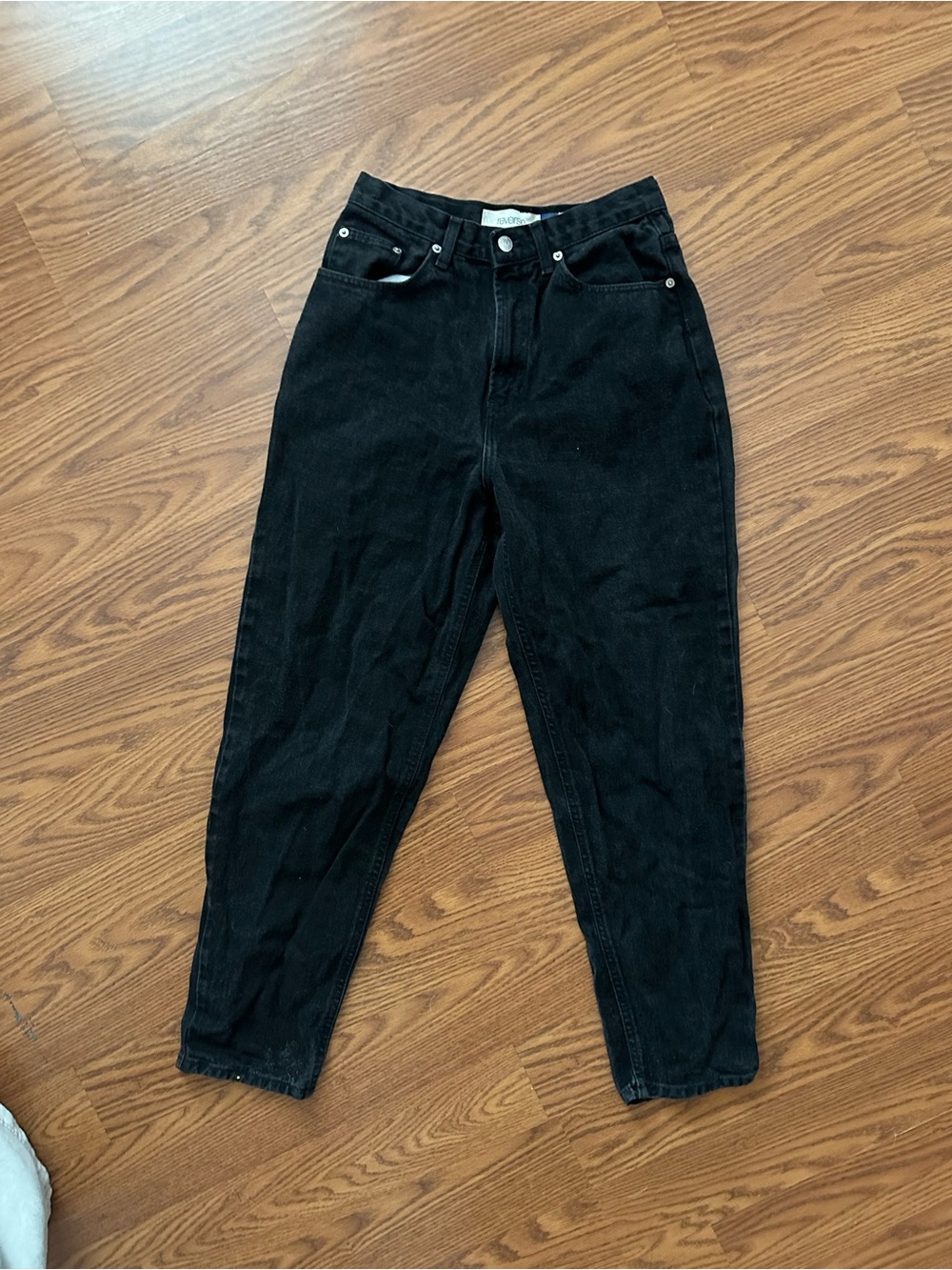 GAP Black Ankle-Length High-Rise Jeans